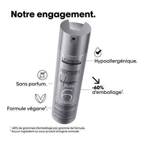 Infinium Pure Souple compressée 300 ML