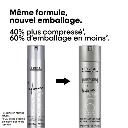 Infinium Pure Forte compressée 300 ML