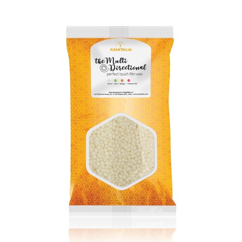 XANITALIA Cire épilation jetable sans bandes multidirectionnelle Coco 1Kg