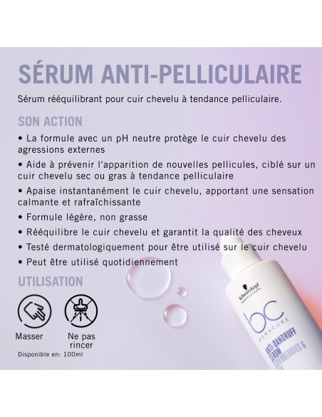 BC Bonacure Scalp Sérum Anti-pelliculaire 100 ml